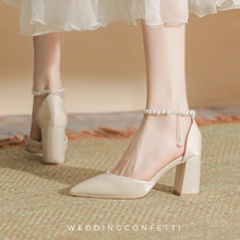 將圖片載入圖庫檢視器，The Heryna Wedding Bridal Heels (Available in 2 colours) - WeddingConfetti