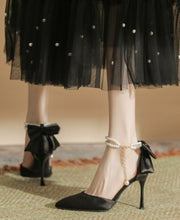 將圖片載入圖庫檢視器，The Hazelle Wedding Bridal Heels (Available in 2 colours) - WeddingConfetti