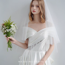 將圖片載入圖庫檢視器，The Perlina Wedding Bridal Off Shoulder Gown - WeddingConfetti