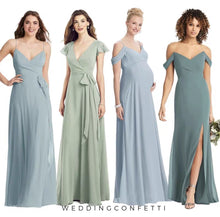 將圖片載入圖庫檢視器，The Meredith Chiffon Bridesmaid Series (Customisable) - WeddingConfetti
