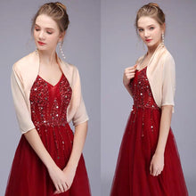將圖片載入圖庫檢視器，Wedding Bridal Cropped Bolero Jacket - WeddingConfetti