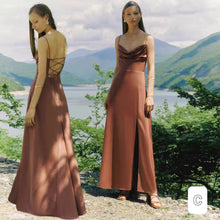 將圖片載入圖庫檢視器，The Tessie Satin Bridesmaid Collection (Customisable) - WeddingConfetti