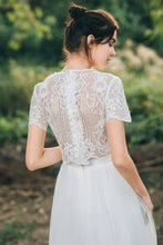 將圖片載入圖庫檢視器，The Hyacinth Wedding Bridal Two Piece Separates (Customisable) - WeddingConfetti
