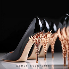 將圖片載入圖庫檢視器，The Lefella Heels (Available in 11 Colours) - WeddingConfetti