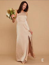將圖片載入圖庫檢視器，The Bridgette Satin Bridesmaid Series (Customisable) - WeddingConfetti
