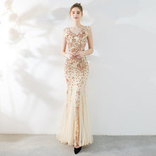 將圖片載入圖庫檢視器，The Ariana Gold Sleeveless Dress (Available in 6 colours) - WeddingConfetti