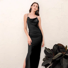 將圖片載入圖庫檢視器，The Freda Satin Cowl Neck Dress (Available in 4 colours) - WeddingConfetti