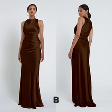 將圖片載入圖庫檢視器，The Pennylia Satin Bridesmaid Series (Customisable) - WeddingConfetti