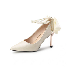 將圖片載入圖庫檢視器，The Hazelle Wedding Bridal Heels (Available in 2 colours) - WeddingConfetti