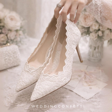 將圖片載入圖庫檢視器，The Fel Wedding Bridal Heels (Available in 3 colours) - WeddingConfetti