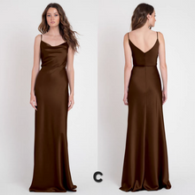 將圖片載入圖庫檢視器，The Pennylia Satin Bridesmaid Series (Customisable) - WeddingConfetti