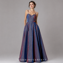 將圖片載入圖庫檢視器，The Lina Ombre Sleeveless Gown (Available in 2 colours) - WeddingConfetti