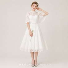 將圖片載入圖庫檢視器，The Lechelle Midi Gown (Available in 2 Colours) - WeddingConfetti