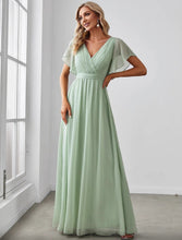 將圖片載入圖庫檢視器，The Peony Flare Sleeves Dress (Available in 10 colours) - WeddingConfetti