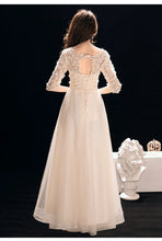 將圖片載入圖庫檢視器，The Tania Long Sleeves Evening Gown (Available in 2 colours) - WeddingConfetti