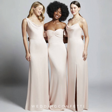 將圖片載入圖庫檢視器，The Laeya Bridesmaid Satin Series - WeddingConfetti