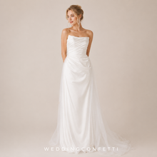 將圖片載入圖庫檢視器，The Perris Tube Gown - WeddingConfetti