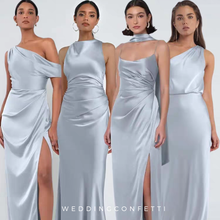 將圖片載入圖庫檢視器，The Catalinya Satin Bridesmaid Series (Customisable) - WeddingConfetti