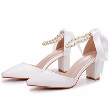 將圖片載入圖庫檢視器，The Heryna Wedding Bridal Heels (Available in 2 colours) - WeddingConfetti