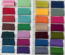 將圖片載入圖庫檢視器，Shiny Satin Colour Chart/Swatch - WeddingConfetti