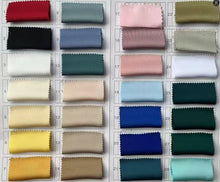 將圖片載入圖庫檢視器，Shiny Satin Colour Chart/Swatch - WeddingConfetti