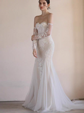 將圖片載入圖庫檢視器，The Ricci Wedding Bridal Tube Gown - WeddingConfetti