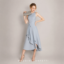 將圖片載入圖庫檢視器，The Yasmin Ruffled Sleeveless Dress (Available in 4 Colours) - WeddingConfetti