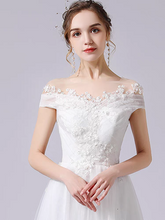 將圖片載入圖庫檢視器，The Rosyth Wedding Bridal Off Shoulder Gown - WeddingConfetti