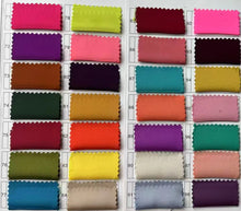 將圖片載入圖庫檢視器，Shiny Satin Colour Chart/Swatch - WeddingConfetti