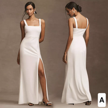將圖片載入圖庫檢視器，The Rosaelle Satin Bridesmaid Series II (Customisable) - WeddingConfetti