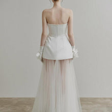將圖片載入圖庫檢視器，The Courtney Tube Gown - WeddingConfetti
