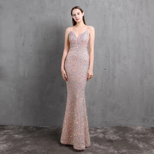 將圖片載入圖庫檢視器，The Feryda Gold/Red/White/Pink/Grey Glitter Sleeveless Dress - WeddingConfetti