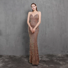 將圖片載入圖庫檢視器，The Feryda Gold/Red/White/Pink/Grey Glitter Sleeveless Dress - WeddingConfetti
