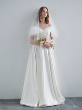 將圖片載入圖庫檢視器，The Perlina Wedding Bridal Off Shoulder Gown - WeddingConfetti
