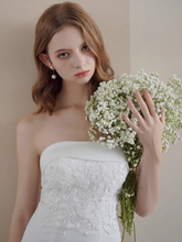 將圖片載入圖庫檢視器，The Lainey Wedding Bridal Tube Gown - WeddingConfetti