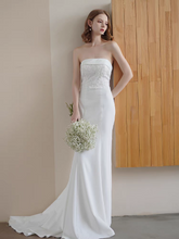 將圖片載入圖庫檢視器，The Lainey Wedding Bridal Tube Gown - WeddingConfetti