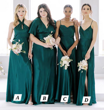 將圖片載入圖庫檢視器，The Lorna Satin Bridesmaid Collection (Available in 5 Different Styles) - WeddingConfetti