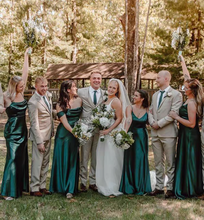 將圖片載入圖庫檢視器，The Lorna Satin Bridesmaid Collection (Available in 5 Different Styles) - WeddingConfetti
