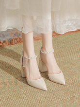 將圖片載入圖庫檢視器，The Heryna Wedding Bridal Heels (Available in 2 colours) - WeddingConfetti