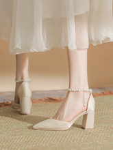 將圖片載入圖庫檢視器，The Heryna Wedding Bridal Heels (Available in 2 colours) - WeddingConfetti