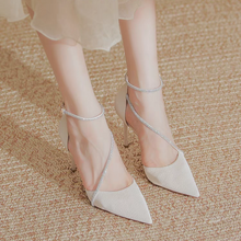 將圖片載入圖庫檢視器，The Harper Wedding Bridal Heels (Available in 2 Colours) - WeddingConfetti