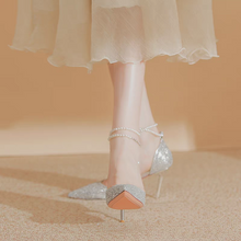將圖片載入圖庫檢視器，The Hadley Wedding Bridal Heels (Available in 2 Colours) - WeddingConfetti