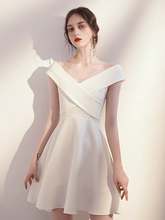 將圖片載入圖庫檢視器，The Patsy White Off Shoulder Dress - WeddingConfetti