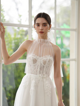 將圖片載入圖庫檢視器，Isabella 露肩婚紗禮服