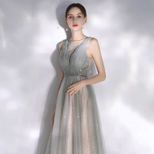 將圖片載入圖庫檢視器，The Cara Ombre Sleeveless Gown - WeddingConfetti