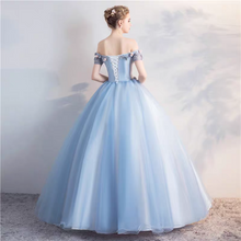將圖片載入圖庫檢視器，The Merilyn Off Shoulder Ball Gown (Available in 2 Colours) - WeddingConfetti