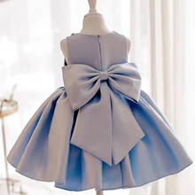 將圖片載入圖庫檢視器，The Lara Blue Flower Girl Dress - WeddingConfetti