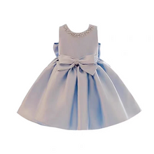 將圖片載入圖庫檢視器，The Lara Blue Flower Girl Dress - WeddingConfetti