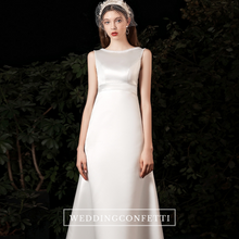 將圖片載入圖庫檢視器，The Latelle Wedding Bridal Sleeveless Gown - WeddingConfetti