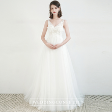 將圖片載入圖庫檢視器，Scarlett 婚禮高腰新娘禮服